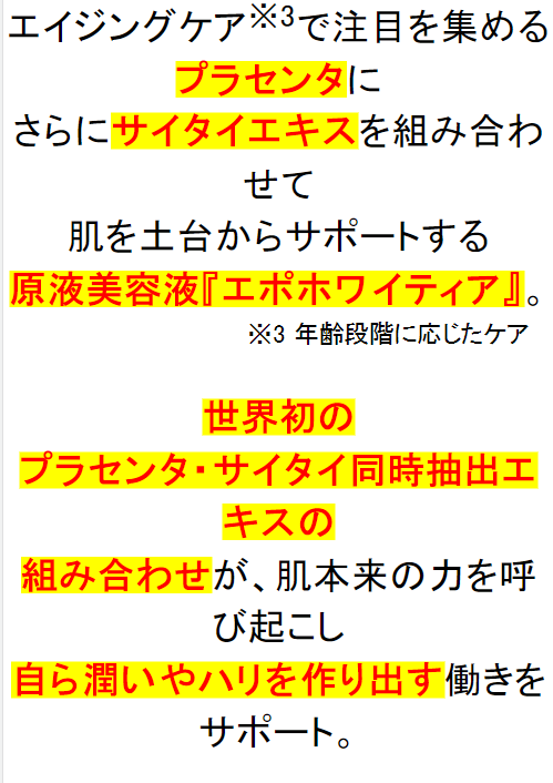 組み合わせが力を呼び起こす