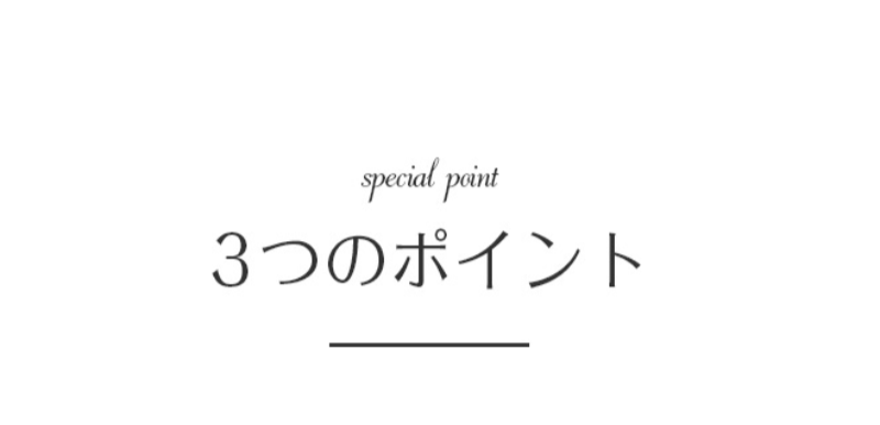 3つのポイント-1