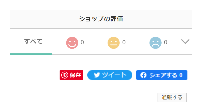 ショップの評価