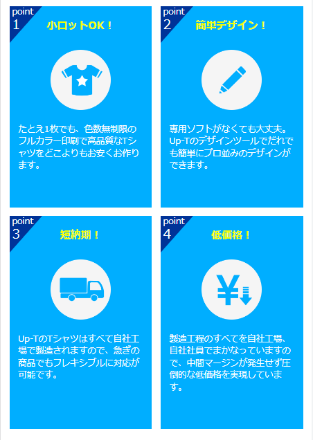 他とは違う4つの理由