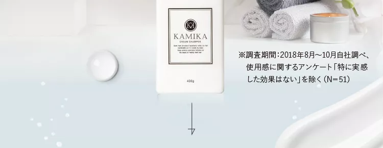 黒髪クリームシャンプー・カミカ-82