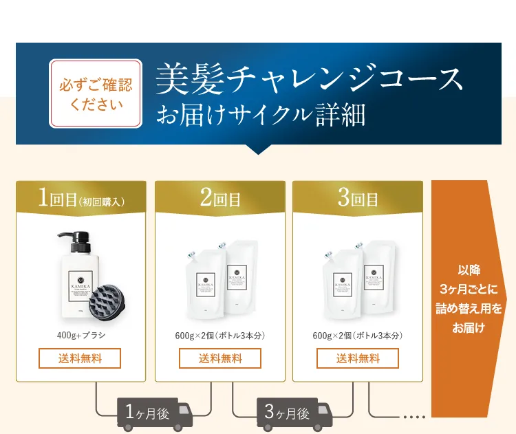 黒髪クリームシャンプー・カミカ-122