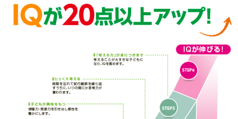 IQが20点以上アップ