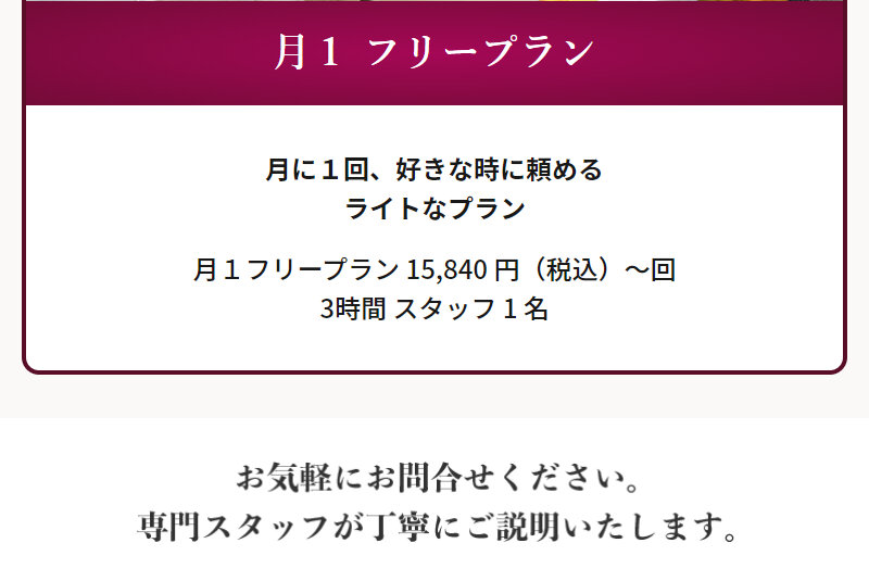 ミニメイドサービス028