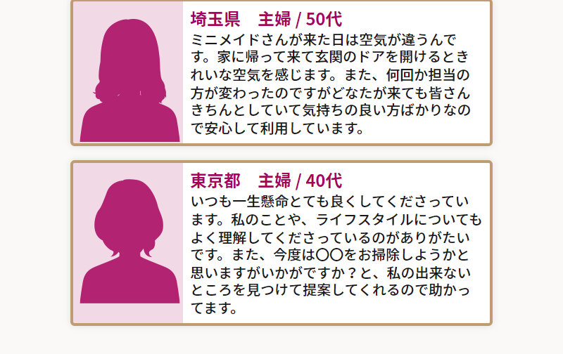 ミニメイドサービス045
