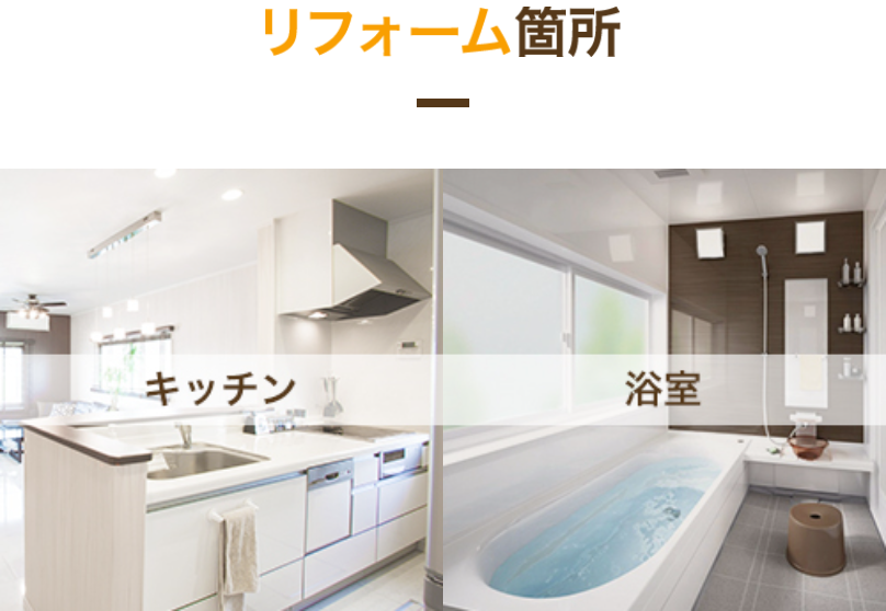 リフォーム箇所