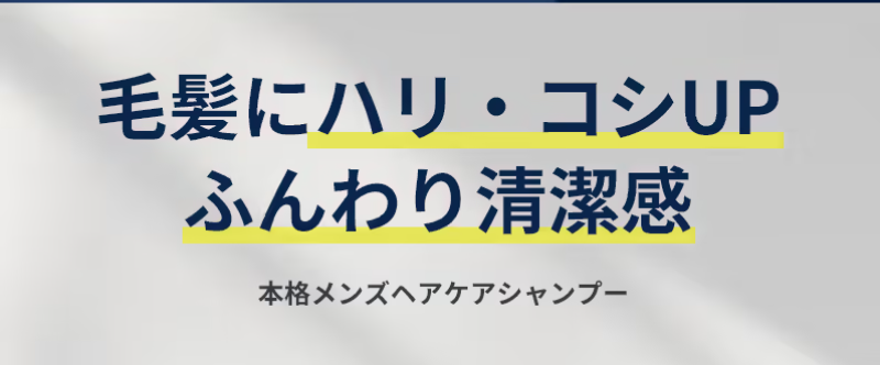 メンズヘアケアシャンプーSHIN-1