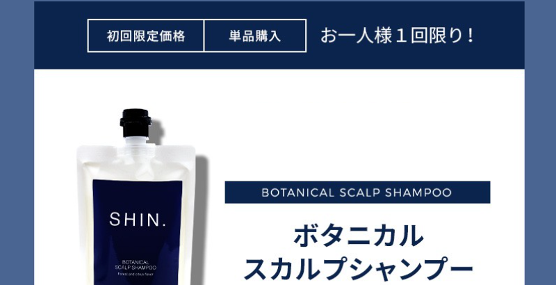 メンズヘアケアシャンプーSHIN-81