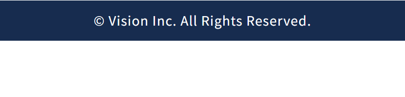 ページフッター