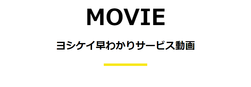 ヨシケイ早わかりサービス動画